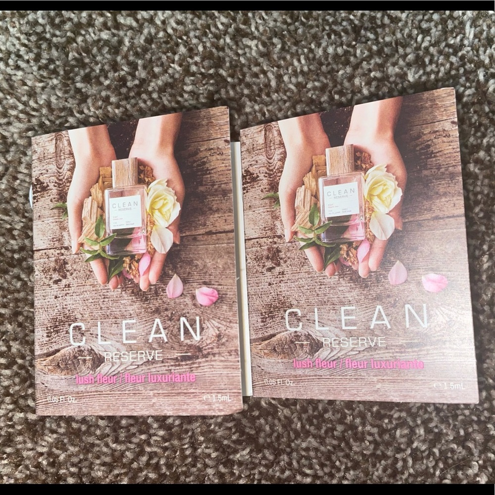 ✨4/$15 CLEAN RESERVE Lush Fleur Women’s Fragrance Sample